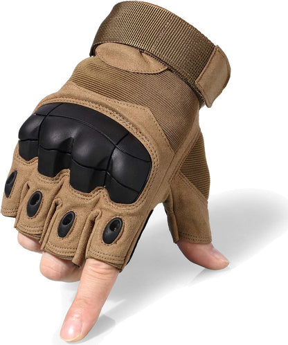 Tactical Fingerless Gloves for Motorbike Motorcycle Cycling Climbing Hiking Hunting Gloves