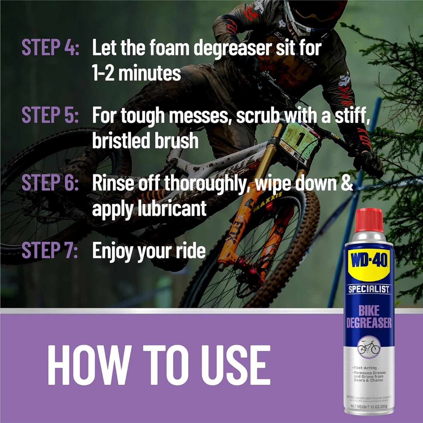 WD-40 Specialist Bike Degreaser , 10 OZ