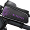 Waterproof Bike Top Tube Bag, Bike Phone Front Frame Bag Compatible with Phone under 6.7"